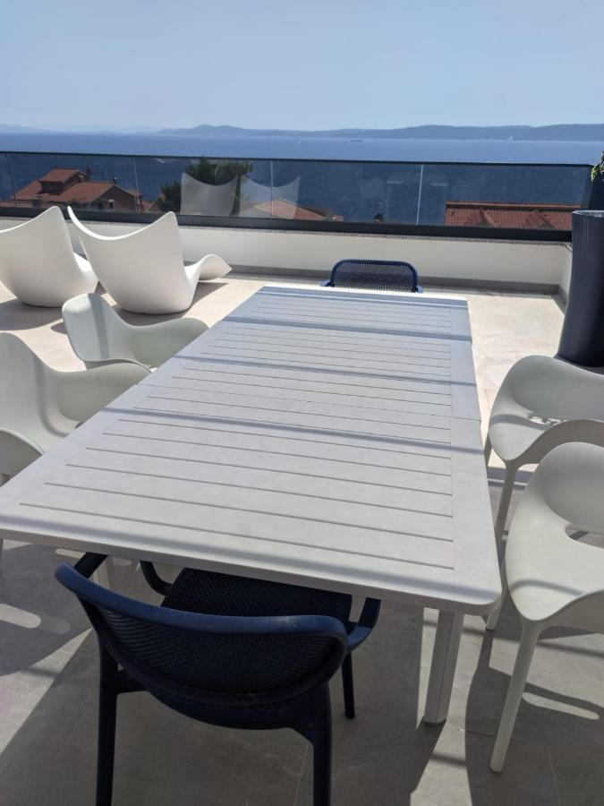 Luxury Apartment- Balcony- Private Rooftop And Jacuzzi- Common Pool Trogir Exterior photo